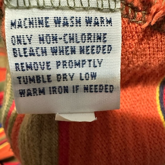 Polo by Ralph Lauren Men’s Size S Red, Green, Yellow, Blue, Orange Striped Polo - Picture 4 of 5